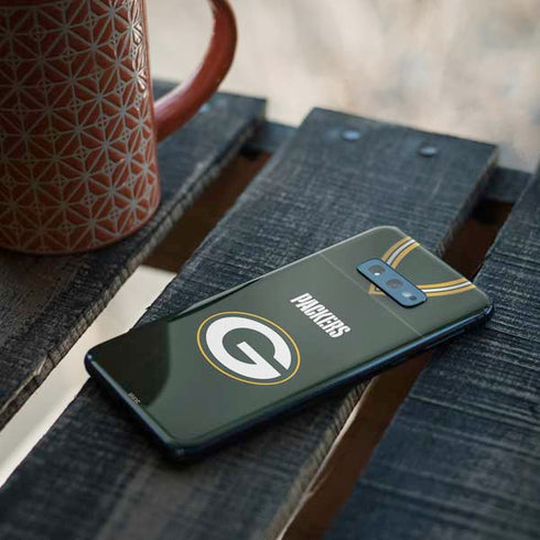 NFL Green Bay Packers Team Jersey Galaxy S10e Skin