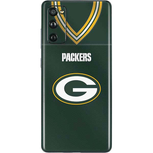 NFL Green Bay Packers Team Jersey Galaxy S20 Fan Edition Skin