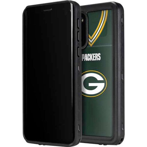 NFL Green Bay Packers Team Jersey Galaxy S20 Waterproof Case