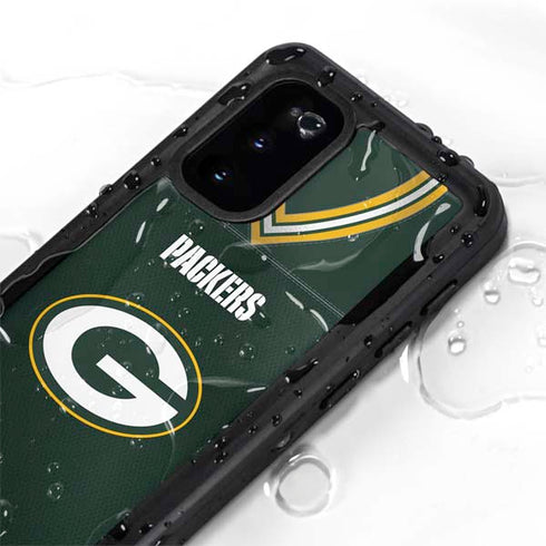 NFL Green Bay Packers Team Jersey Galaxy S20 Waterproof Case
