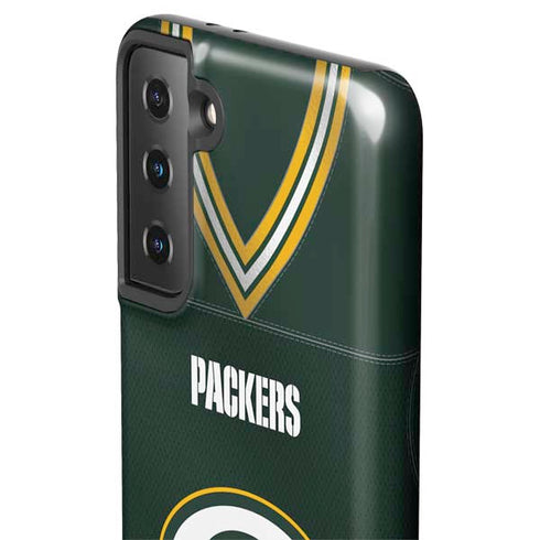 NFL Green Bay Packers Team Jersey Galaxy S21 FE Pro Case