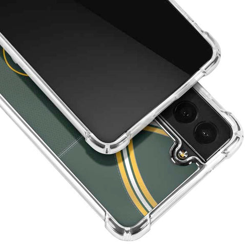 NFL Green Bay Packers Team Jersey Galaxy S21 Plus 5G Clear Case