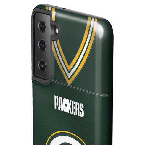 NFL Green Bay Packers Team Jersey Galaxy S21 Plus 5G Pro Case