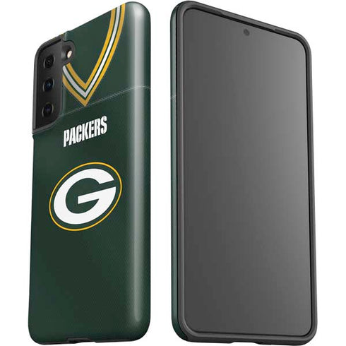 NFL Green Bay Packers Team Jersey Galaxy S21 Plus 5G Pro Case