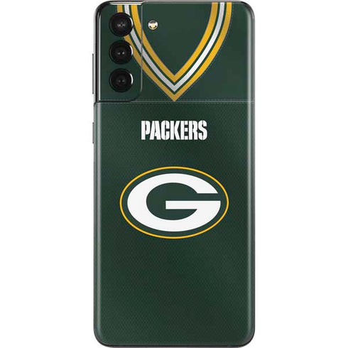 NFL Green Bay Packers Team Jersey Galaxy S21 Plus 5G Skin
