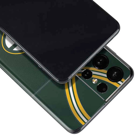 NFL Green Bay Packers Team Jersey Galaxy S21 Ultra 5G Skin
