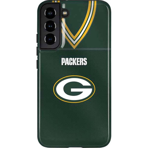 NFL Green Bay Packers Team Jersey Galaxy S22 Plus Pro Case