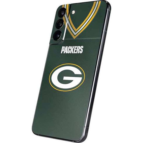 NFL Green Bay Packers Team Jersey Galaxy S22 Plus Skin
