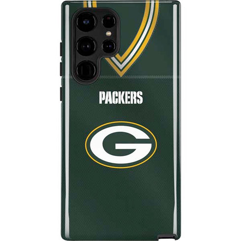 NFL Green Bay Packers Team Jersey Galaxy S22 Ultra Pro Case