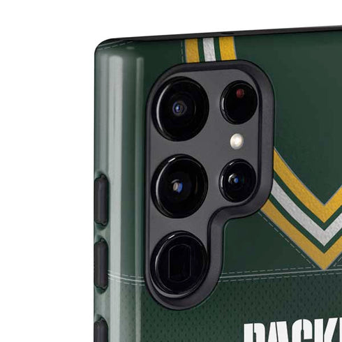 NFL Green Bay Packers Team Jersey Galaxy S22 Ultra Pro Case