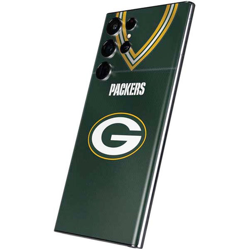 NFL Green Bay Packers Team Jersey Galaxy S22 Ultra Skin