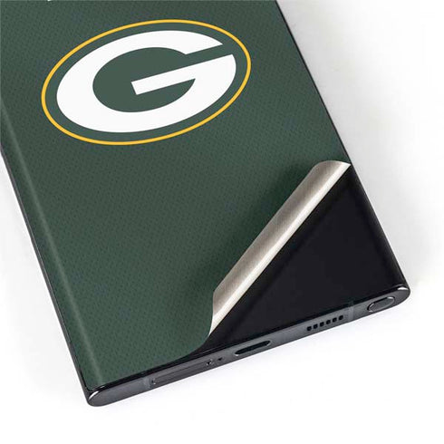 NFL Green Bay Packers Team Jersey Galaxy S22 Ultra Skin