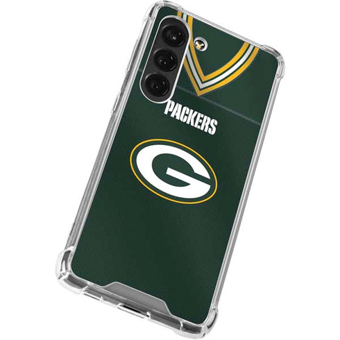 NFL Green Bay Packers Team Jersey Galaxy S23 Clear Case