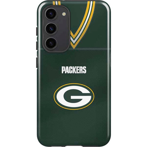 NFL Green Bay Packers Team Jersey Galaxy S23 Plus Pro Case