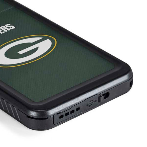 NFL Green Bay Packers Team Jersey Galaxy S23 Plus Waterproof Case