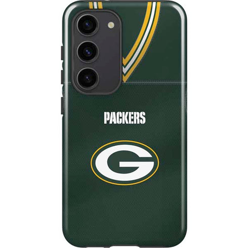 NFL Green Bay Packers Team Jersey Galaxy S23 Pro Case