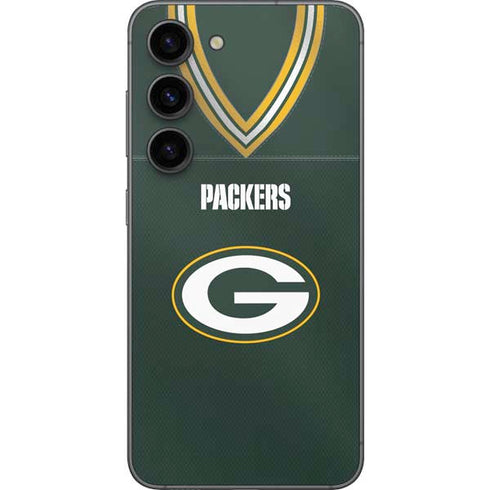 NFL Green Bay Packers Team Jersey Galaxy S23 Skin