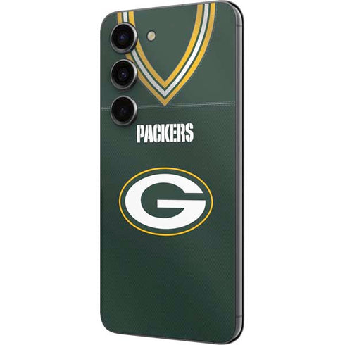 NFL Green Bay Packers Team Jersey Galaxy S23 Skin