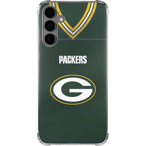 NFL Green Bay Packers Team Jersey Galaxy S24 Plus Clear Case
