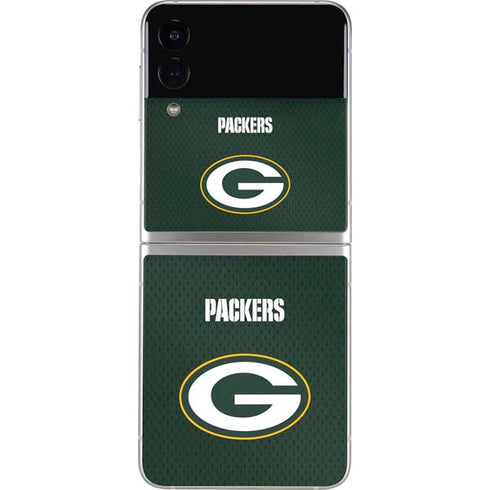 NFL Green Bay Packers Team Jersey Galaxy Z Flip3 5G Skin