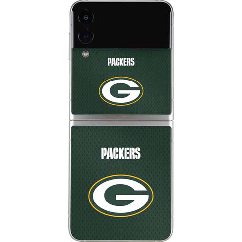 NFL Green Bay Packers Team Jersey Galaxy Z Flip4 5G Skin