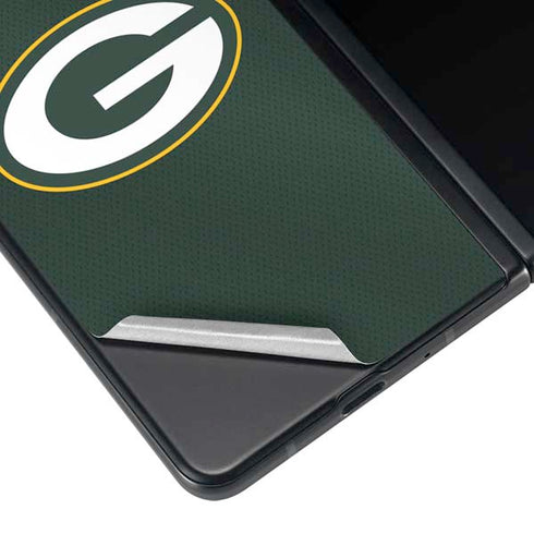 NFL Green Bay Packers Team Jersey Galaxy Z Fold4 5G Skin
