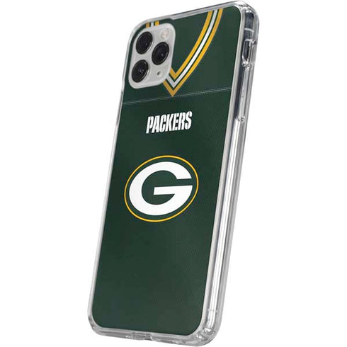 NFL Green Bay Packers Team Jersey iPhone 11 Pro Clear Case