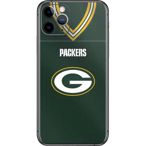 NFL Green Bay Packers Team Jersey iPhone 11 Pro Skin