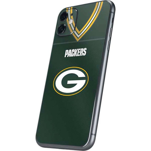 NFL Green Bay Packers Team Jersey iPhone 11 Skin