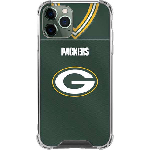 NFL Green Bay Packers Team Jersey iPhone 12 Pro Clear Case