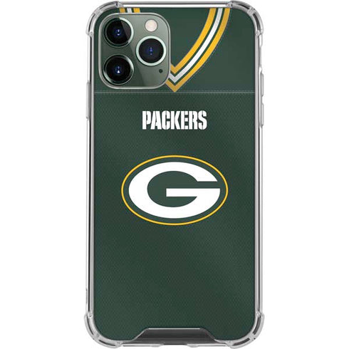 NFL Green Bay Packers Team Jersey iPhone 12 Pro Max Clear Case