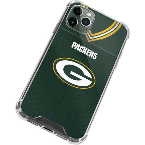 NFL Green Bay Packers Team Jersey iPhone 12 Pro Max Clear Case
