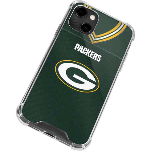 NFL Green Bay Packers Team Jersey iPhone 13 Clear Case