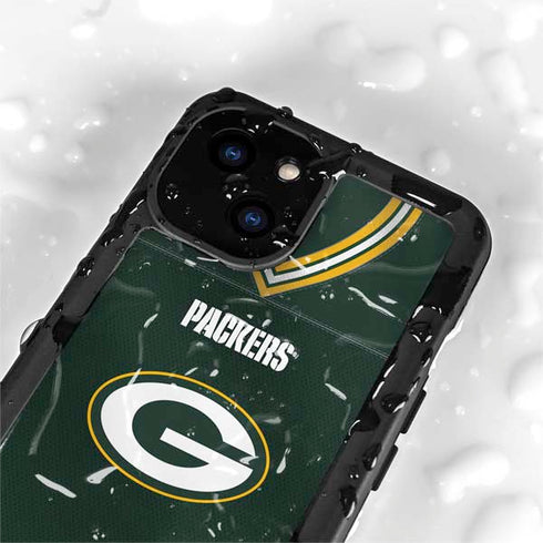 NFL Green Bay Packers Team Jersey iPhone 13 Mini Waterproof Case
