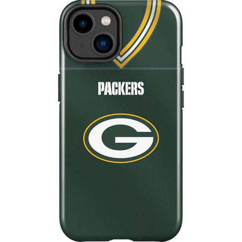 NFL Green Bay Packers Team Jersey iPhone 15 Plus Impact Case