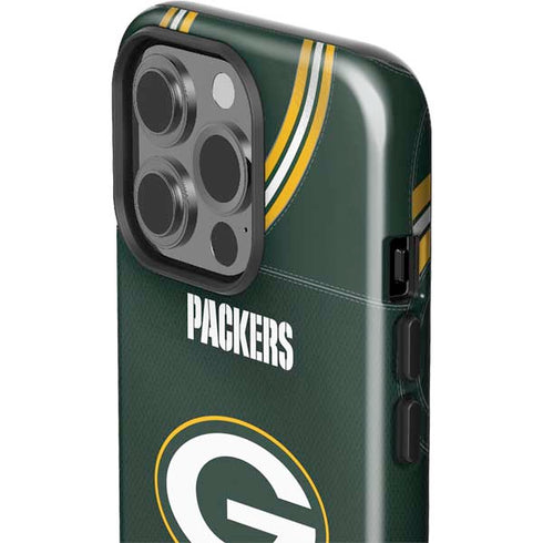 NFL Green Bay Packers Team Jersey iPhone 14 Pro Impact Case