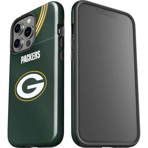 NFL Green Bay Packers Team Jersey iPhone 14 Pro Impact Case