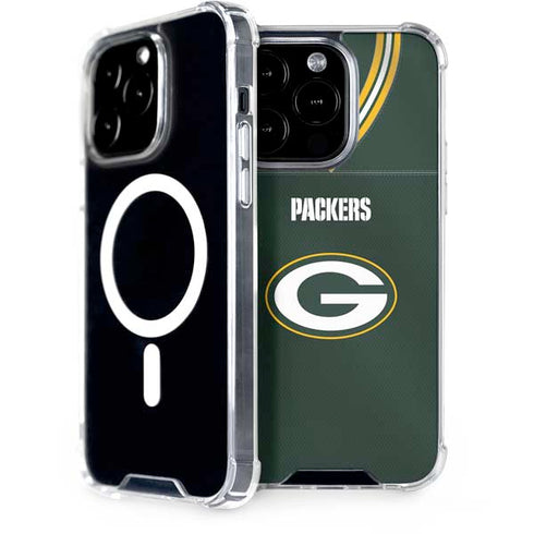 NFL Green Bay Packers Team Jersey iPhone 15 Pro MagSafe Case