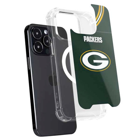 NFL Green Bay Packers Team Jersey iPhone 14 Pro MagSafe Case