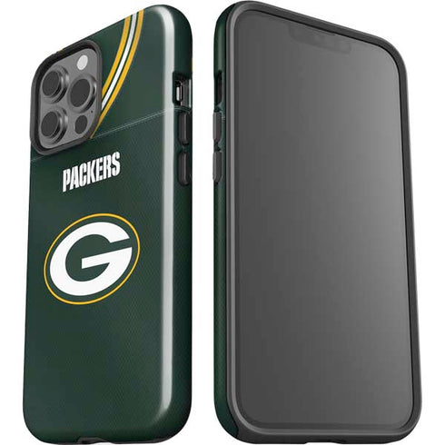 NFL Green Bay Packers Team Jersey iPhone 14 Pro Max Impact Case