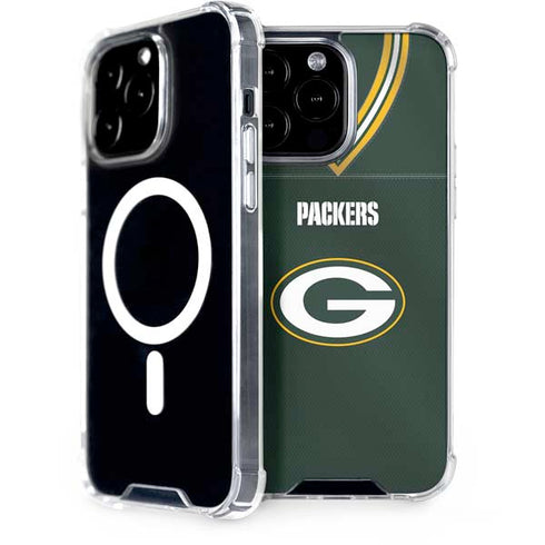 NFL Green Bay Packers Team Jersey iPhone 15 Pro Max MagSafe Case