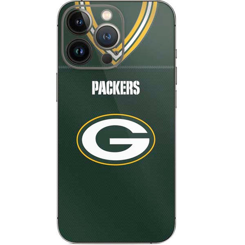 NFL Green Bay Packers Team Jersey iPhone 14 Pro Skin