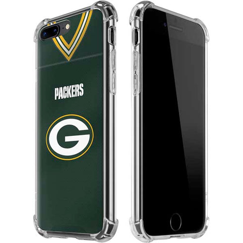 NFL Green Bay Packers Team Jersey iPhone 7/8 Plus Clear Case