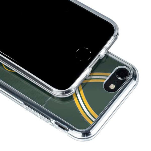 NFL Green Bay Packers Team Jersey iPhone SE (2nd & 3rd Gen) Clear Case