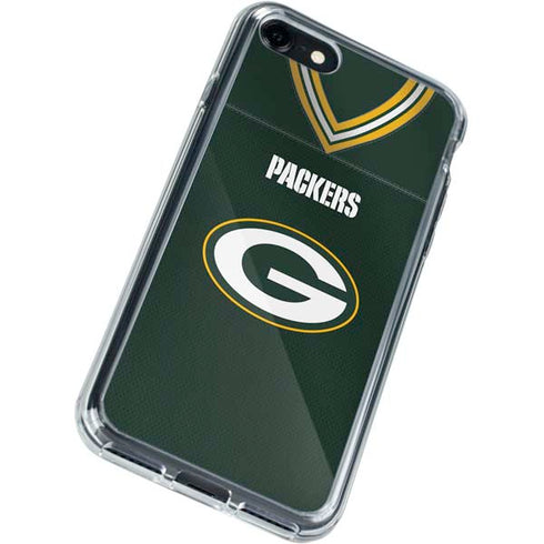 NFL Green Bay Packers Team Jersey iPhone SE (2nd & 3rd Gen) Clear Case