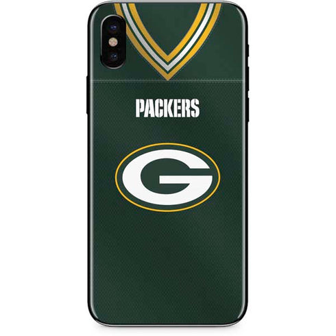 NFL Green Bay Packers Team Jersey iPhone X Skin