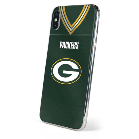 NFL Green Bay Packers Team Jersey iPhone X Skin