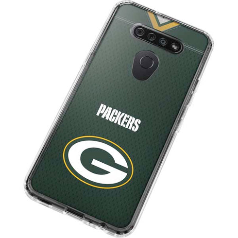 NFL Green Bay Packers Team Jersey LG K51/Q51 Clear Case