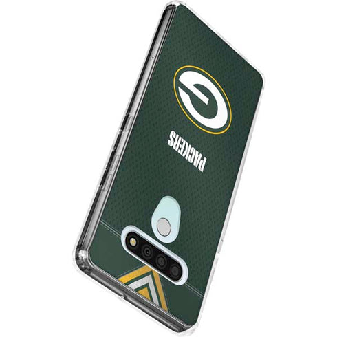NFL Green Bay Packers Team Jersey LG Stylo 6 Clear Case