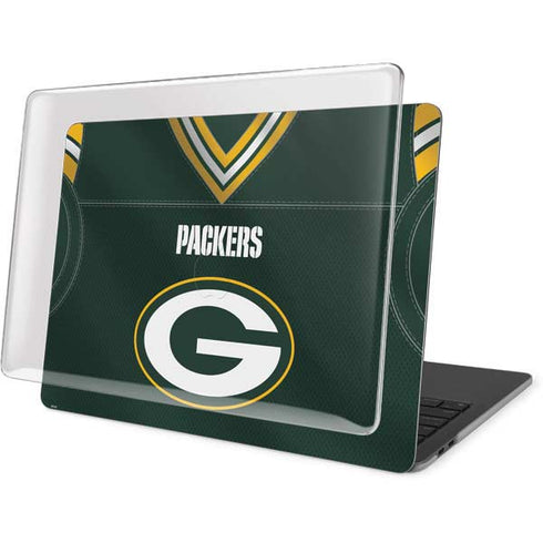 NFL Green Bay Packers Team Jersey MacBook Pro 13in (2020) Case plus Skin
